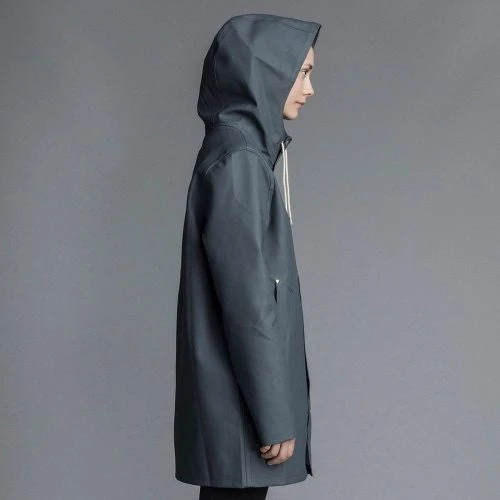 STUTTERHEIM STOCKHOLM JACKET CHARCOAL 2 STUTTERHEIM STOCKHOLM JACKET CHARCOAL