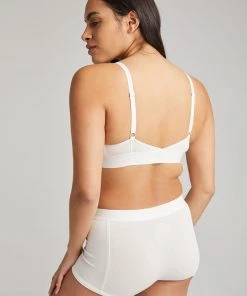 RICHER POORER SPRING '22 CLASSIC BRALETTE BONE