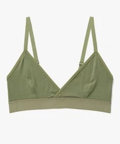 RICHER POORER SPRING '22 CLASSIC BRALETTE OLIVE ARMY 9 RICHER POORER SPRING '22 CLASSIC BRALETTE OLIVE ARMY