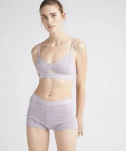 RICHER POORER SPRING '22 CUT OUT BRALETTE AMETHYST SMOKE 9 RICHER POORER SPRING '22 CUT OUT BRALETTE AMETHYST SMOKE