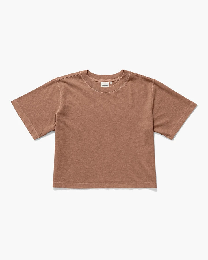RICHER POORER SPRING '22 SHORT SLEEVE CROP TEE MOCHA MOUSSE 5 RICHER POORER SPRING '22 SHORT SLEEVE CROP TEE MOCHA MOUSSE