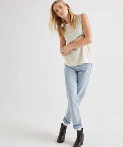 RICHER POORER EASY MUSCLE TANK WHITE SAGE SPRING '22