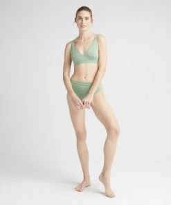 RICHER POORER HIGH CUT BRALETTE SAGE 8 RICHER POORER HIGH CUT BRALETTE SAGE