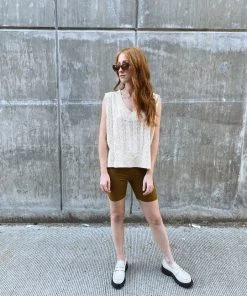 PIPE AND ROW SALE RIBBED BIKE SHORTS