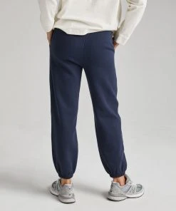 RICHER POORER SALE RECYCLED FLEECE SWEATPANTS BLUE NIGHTS