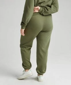 RICHER POORER SALE RECYCLED FLEECE JOGGER SWEATPANT OLIVE ARMY