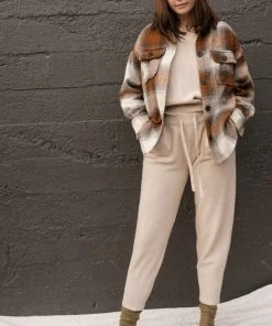 PIPE AND ROW DYLAN PLAID JACKET NEW IN