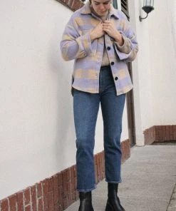 PIPE AND ROW DYLAN PLAID JACKET