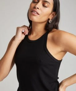 RICHER POORER VINTAGE RIB TANK BLACK 11 RICHER POORER VINTAGE RIB TANK BLACK