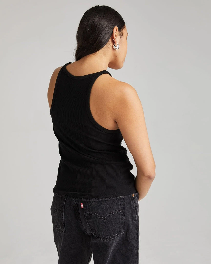 RICHER POORER VINTAGE RIB TANK BLACK 6 RICHER POORER VINTAGE RIB TANK BLACK