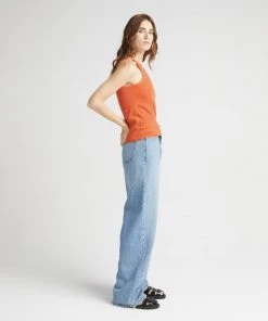 RICHER POORER VINTAGE RIB TANK GINGERSNAP SPRING '22 8 RICHER POORER VINTAGE RIB TANK GINGERSNAP SPRING '22