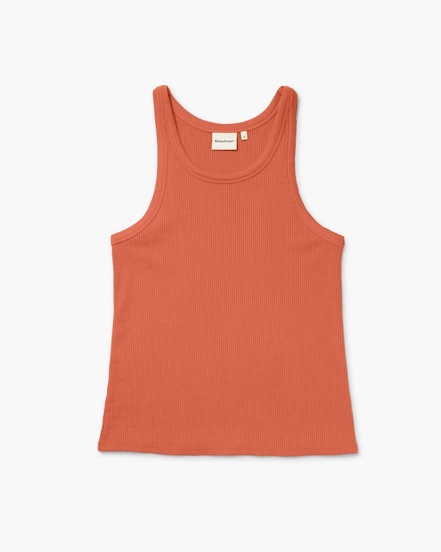 RICHER POORER VINTAGE RIB TANK GINGERSNAP SPRING '22 5 RICHER POORER VINTAGE RIB TANK GINGERSNAP SPRING '22