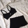 RICHER POORER CUT OUT BRALETTE BLACK