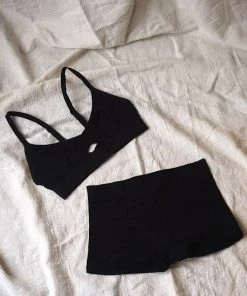 RICHER POORER CUT OUT BRALETTE BLACK