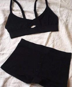 RICHER POORER CUT OUT BRALETTE BLACK 13 RICHER POORER CUT OUT BRALETTE BLACK