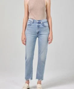 CITIZENS OF HUMANITY DAPHNE CROP JEAN CHECKMATE SPRING '22 6 CITIZENS OF HUMANITY DAPHNE CROP JEAN CHECKMATE SPRING '22