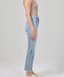 CITIZENS OF HUMANITY DAPHNE CROP JEAN CHECKMATE SPRING '22 7 CITIZENS OF HUMANITY DAPHNE CROP JEAN CHECKMATE SPRING '22