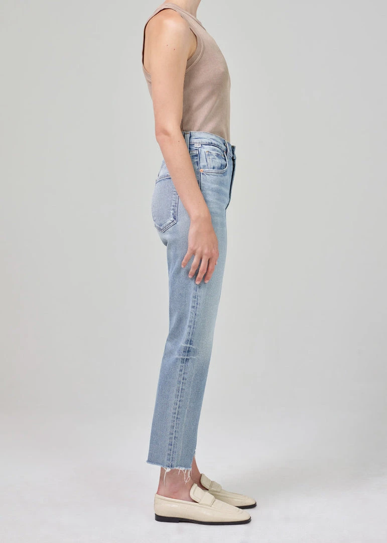 CITIZENS OF HUMANITY DAPHNE CROP JEAN CHECKMATE SPRING '22 4 CITIZENS OF HUMANITY DAPHNE CROP JEAN CHECKMATE SPRING '22