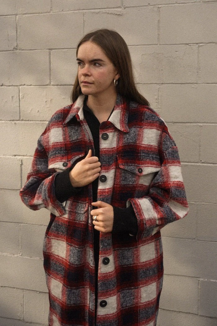 PIPE AND ROW NEW IN BLAKE PLAID COAT 11 PIPE AND ROW NEW IN BLAKE PLAID COAT