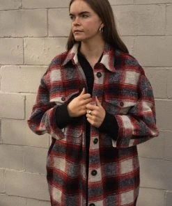 PIPE AND ROW NEW IN BLAKE PLAID COAT 26 PIPE AND ROW NEW IN BLAKE PLAID COAT