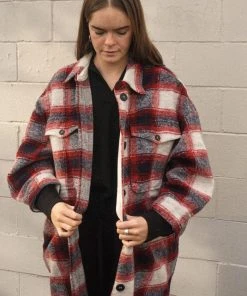 PIPE AND ROW NEW IN BLAKE PLAID COAT 27 PIPE AND ROW NEW IN BLAKE PLAID COAT