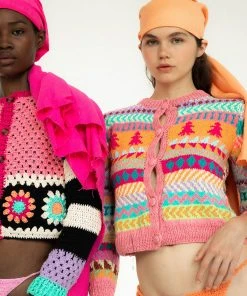 TACH MELODY CROCHET CARDIGAN