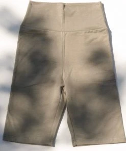 PIPE AND ROW Boutique 47 PIPE AND ROW STAPLES HIGH WAIST BIKE SHORTS ARMY