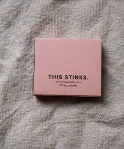 BOY SMELLS NEW IN PINK MATCHES