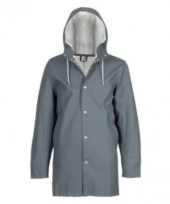 STUTTERHEIM STOCKHOLM JACKET CHARCOAL 5 STUTTERHEIM STOCKHOLM JACKET CHARCOAL