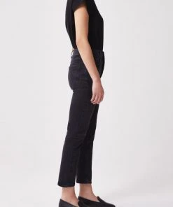 AGOLDE RILEY HI RISE CROP PANORAMIC