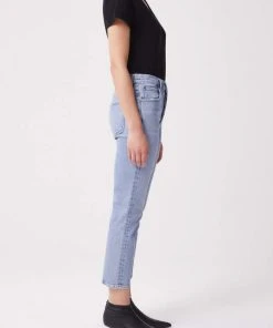 AGOLDE RILEY HI RISE CROP SHIVER