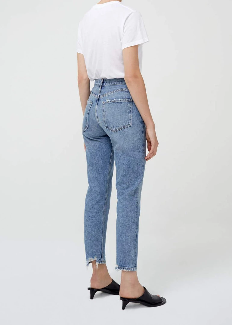 AGOLDE RILEY HI RISE CROP ENDLESS 4 AGOLDE RILEY HI RISE CROP ENDLESS