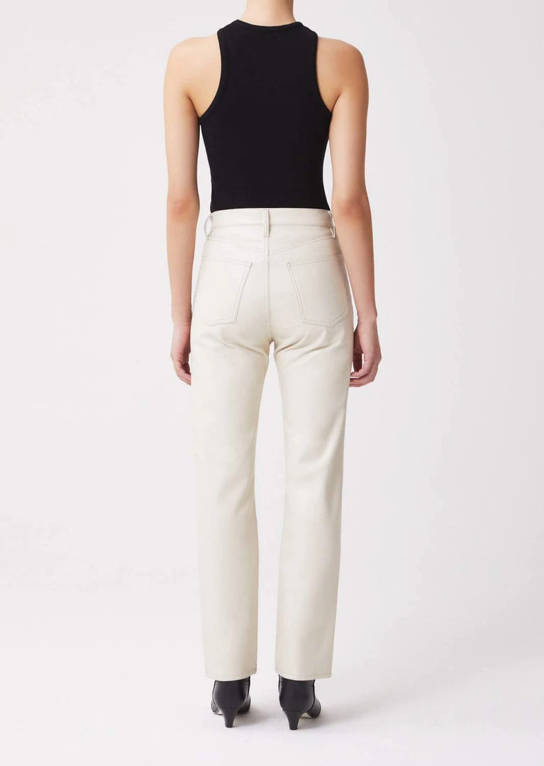 AGOLDE SALE RECYCLED LEATHER 90'S PINCH WAIST