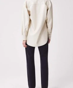 AGOLDE UTILITY VEGAN LEATHER SHIRT 11 AGOLDE UTILITY VEGAN LEATHER SHIRT