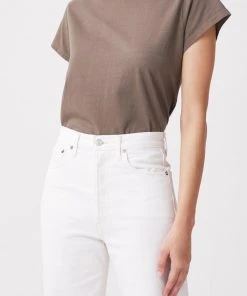 AGOLDE CLOTHING ANIKA CAP SLEEVE TEE