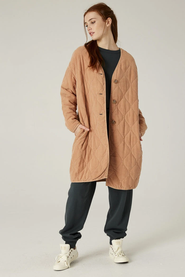 FILOSOFIA SUSTAINABILITY BROOKLYN QUILTED COAT 1 FILOSOFIA SUSTAINABILITY BROOKLYN QUILTED COAT