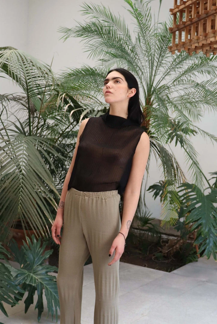 NIN STUDIO WAVE MOCKNECK TANK 4 NIN STUDIO WAVE MOCKNECK TANK