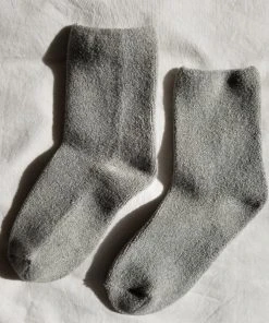 LE BON SHOPPE SPRING '22 CLOUD SOCKS HEATHER GREY