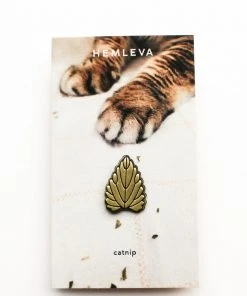 HEMLEVA CATNIP ENAMEL PIN SALE