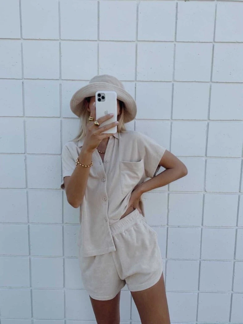 ARAMINTA JAMES TERRY SHIRT SET SALE 3 ARAMINTA JAMES TERRY SHIRT SET SALE