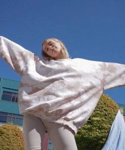 ECLECTIC SUN ISLAND EVENINGS PULLOVER NUDE