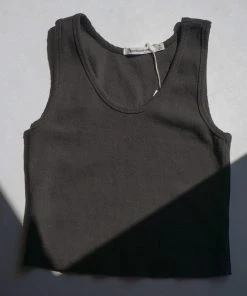 PERFECTWHITETEE BLONDIE TANK VINTAGE BLACK