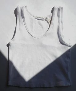 PERFECTWHITETEE NEW IN BLONDIE TANK WHITE