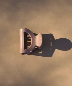 PIPE AND ROW NEW IN SMALL MOON HAIR CLAW TAUPE