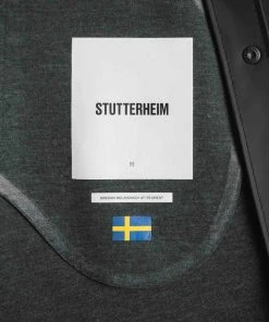 STUTTERHEIM STOCKHOLM JACKET STRIPE BLACK