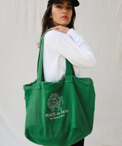PALO SANTO STUDIOS PALO TOTE KELLY GREEN