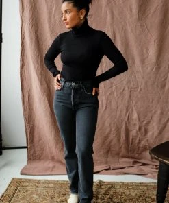 LACAUSA NEW IN RIBBED TURTLENECK SWEATER 8 LACAUSA NEW IN RIBBED TURTLENECK SWEATER