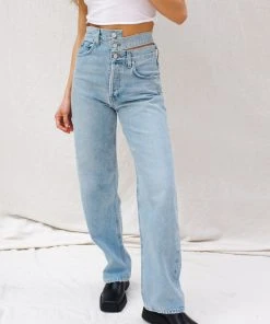 AGOLDE SPRING '22 BROKEN WAISTBAND JEAN