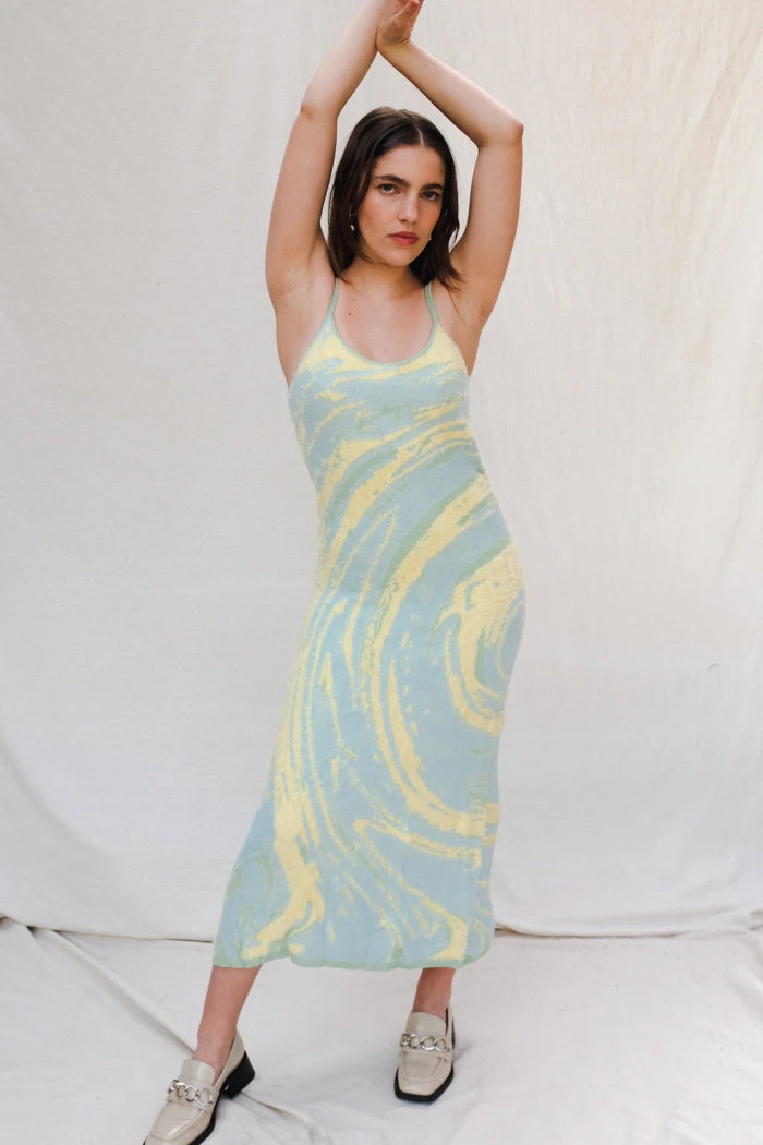 HOUSE OF SUNNY SALE HOCKNEY DRESS CYPRESS 3 HOUSE OF SUNNY SALE HOCKNEY DRESS CYPRESS