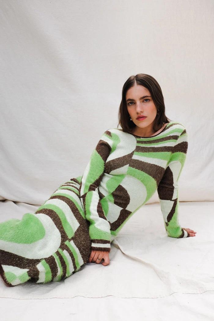 HOUSE OF SUNNY LAND CRUISE HOCKNEY DRESS 1 HOUSE OF SUNNY LAND CRUISE HOCKNEY DRESS